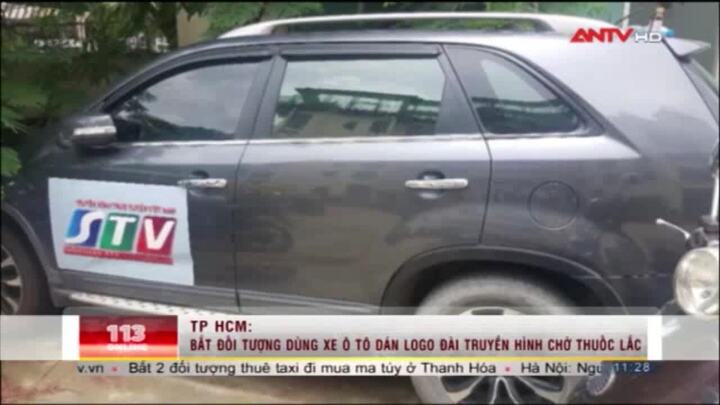 Ông trùm chỉ đạo đàn em dán logo truyền hình vào ô tô chở ma túy, thuốc lắc