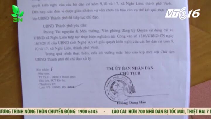 3 xóm bỗng dưng biến mất trên bản đồ ở Nghệ An