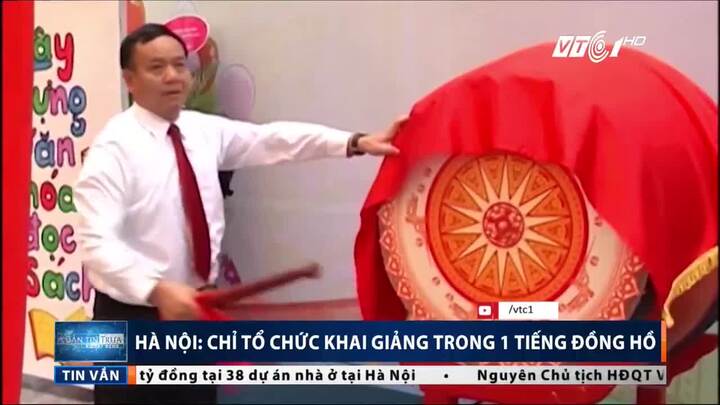 Hà Nội: Chỉ tổ chức khai giảng trong 1 tiếng đồng hồ