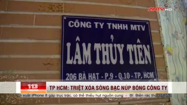 Video: 100 cảnh sát đột kích ổ bạc núp bóng công ty ở TPHCM