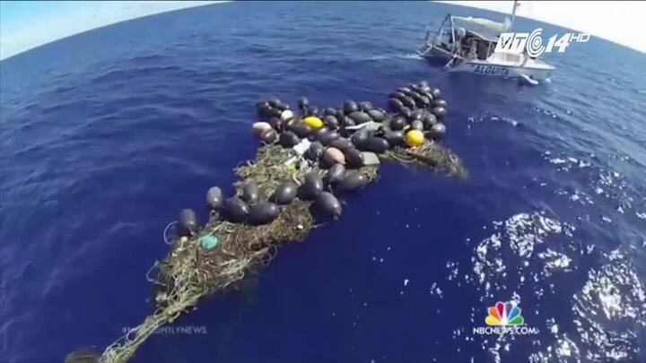 Kinh hãi núi rác khổng lồ, diện tích bằng lãnh thổ Mexico trên Thái Bình Dương