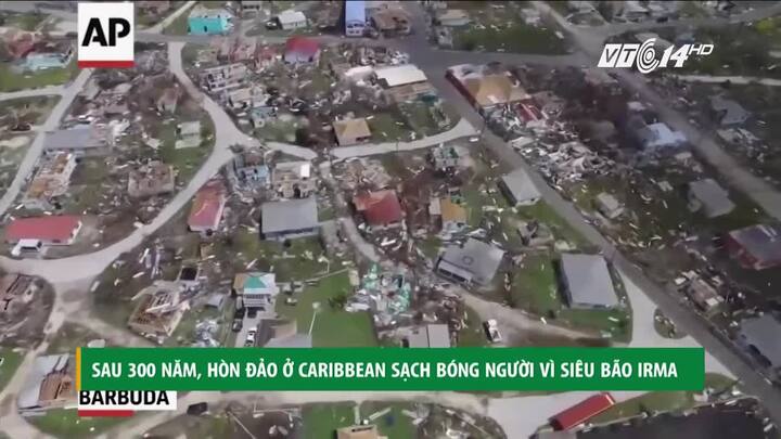 Siêu bão Irma biến hòn đảo ở Caribe thành 'đảo ma' sau 300 năm
