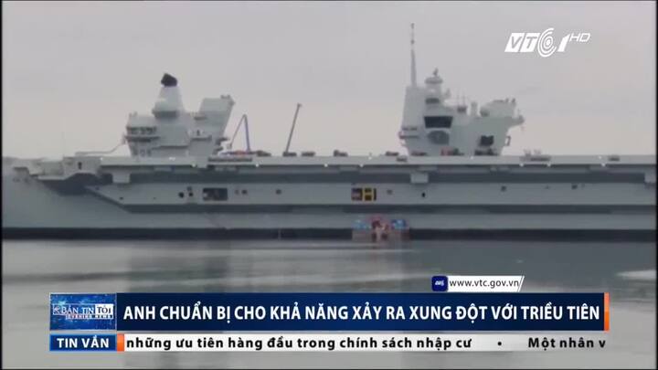 Anh chuẩn bị 'hàng nóng' để đối phó Triều Tiên