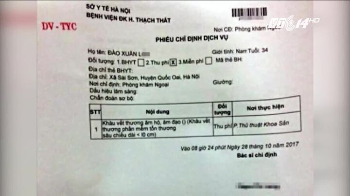 Rách tay, nam thanh niên được chỉ định khâu âm đạo: Bệnh viện nói gì?