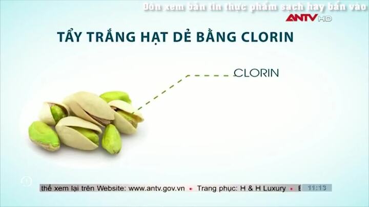 Video: Ăn hạt dẻ cười Trung Quốc tẩy hóa chất, không cười mà đi viện gấp