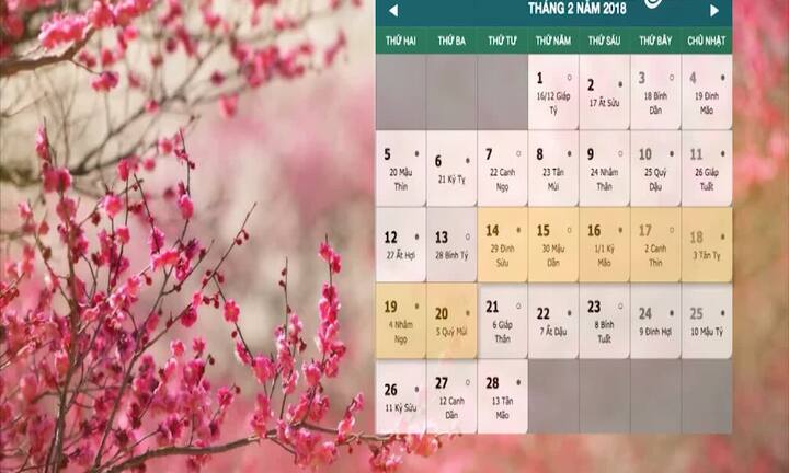 Năm 2018, dân được nghỉ bao nhiêu ngày lễ, Tết?