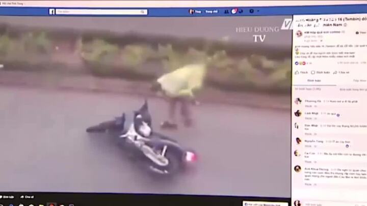 Phẫn nộ chiêu trò giả livestream bão số 16 để câu like trục lợi trên Facebook