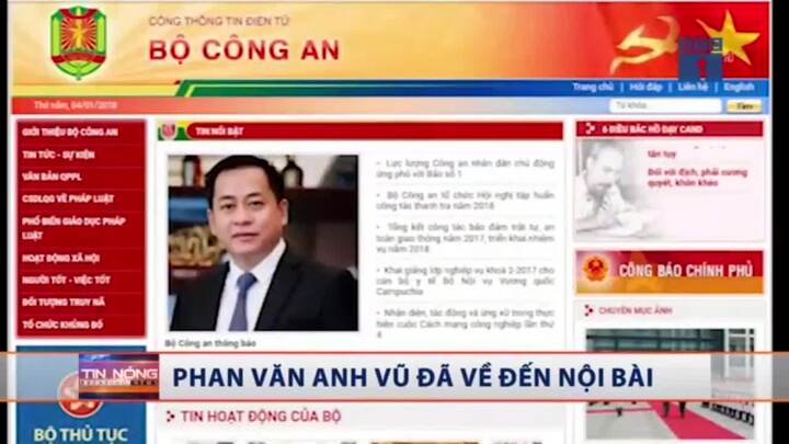 Video: Bộ Công an vừa tiếp nhận Vũ 'nhôm'