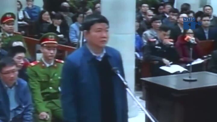 Clip: Ông Đinh La Thăng, Trịnh Xuân Thanh bình tĩnh trả lời thẩm vấn trước tòa