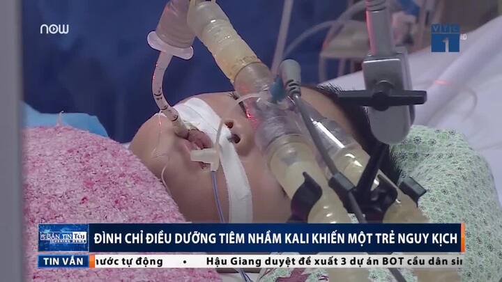Tiêm nhầm kali khiến trẻ nguy kịch, điều dưỡng bị đình chỉ