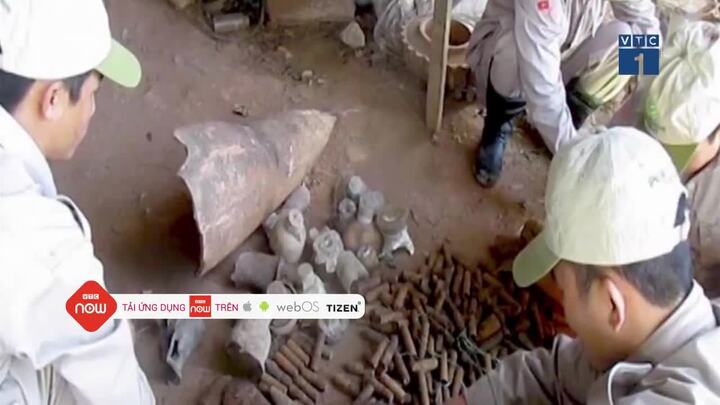 Một phụ nữ ở Quảng Trị mua nhầm 260 đầu đạn pháo và bom chưa nổ