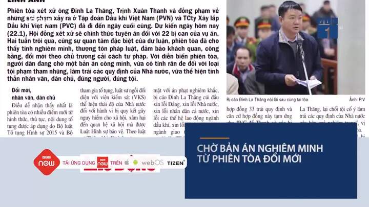 Xét xử ông Đinh La Thăng và đồng phạm: Chờ bản án nghiêm minh từ phiên tòa đổi mới
