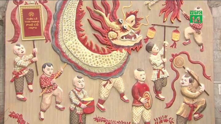 'Trẻ em mặc hàng hiệu' trong tranh dân gian trên phố Hà Nội gây tranh cãi
