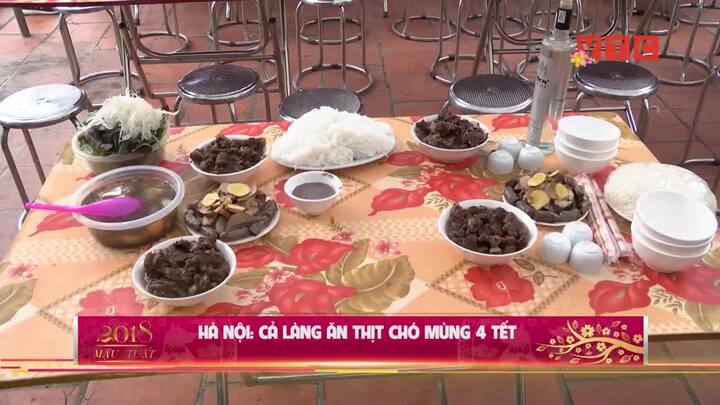Làng ăn thịt chó mùng 4 Tết ở Hà Nội