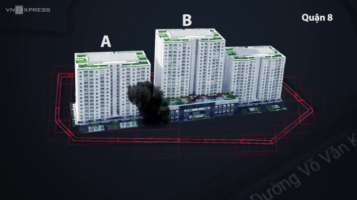 Video: Vụ hỏa hoạn tại chung cư Carina diễn ra thế nào?