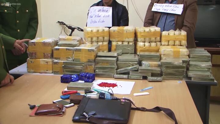 Cảnh sát chặn bắt đoàn xe chở lô heroin, ma quý tổng hợp trị giá hơn 50 tỷ đồng