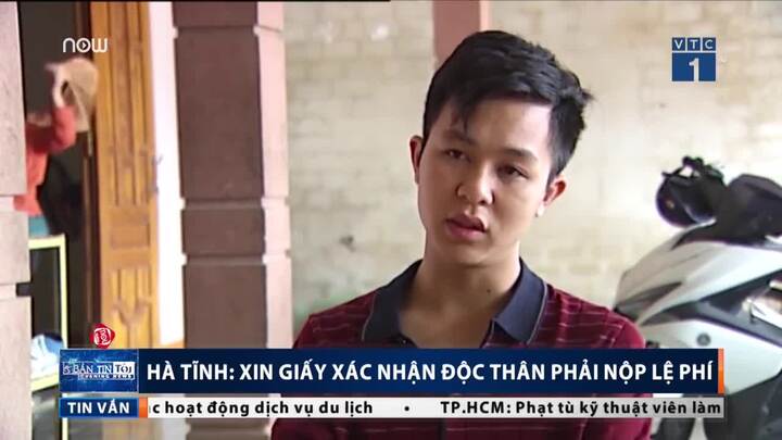 Hà Tĩnh: Xin giấy xác nhận độc thân phải nộp phí, dân bức xúc