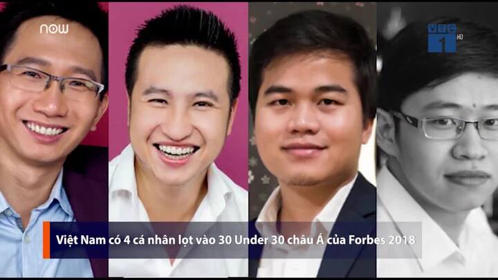 Chân dung 4 đại diện Việt Nam trong 30 Under 30 châu Á của Forbes