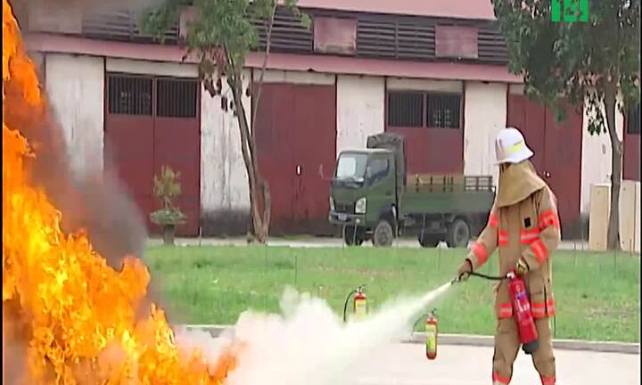 Bình chữa cháy Trung Quốc không đạt chất lượng khi thử nghiệm?