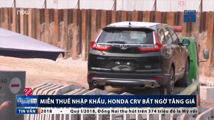 Được miễn thuế nhập khẩu, Honda CRV bất ngờ tăng giá