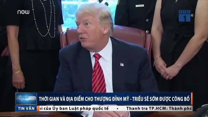 Clip: Ông Trump úp mở về hội nghị thượng đỉnh Mỹ - Triều