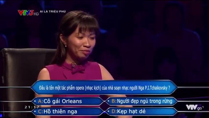 Tổ tư vấn 'chắc chắn 100%', người chơi 'Ai là triệu phú' mất 20 triệu đồng