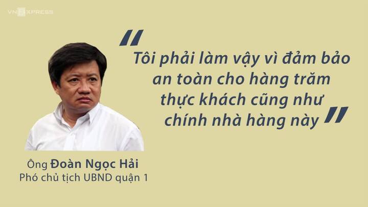 Video: Ông Đoàn Ngọc Hải phạt 70 triệu đồng nhà hàng mỳ tái vi phạm PCCC