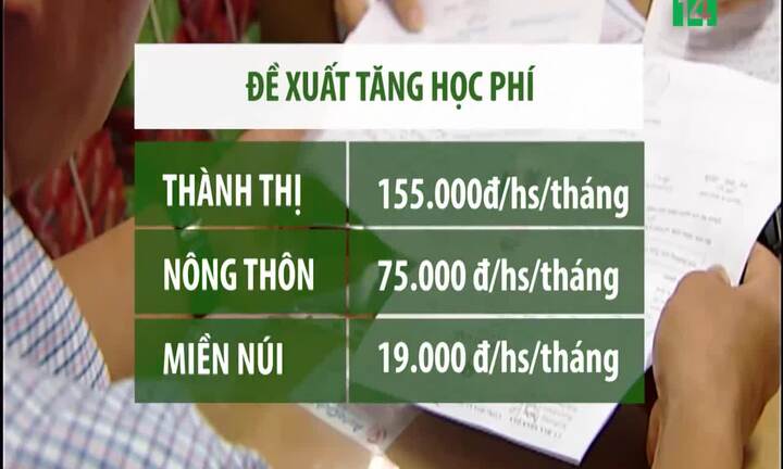 Hà Nội đề xuất tăng học phí năm học 2018-2019