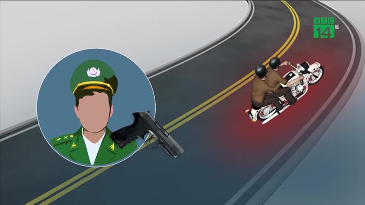 Video: Đường đạn kỳ lạ khiến thanh niên đi theo đoàn đua xe thiệt mạng