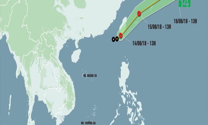 Tin áp thấp nhiệt đới trên Biển Đông