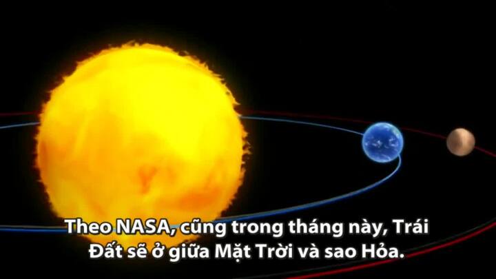 Sao Hỏa sẽ lớn và sáng hơn khi nhìn từ Trái Đất tháng 7