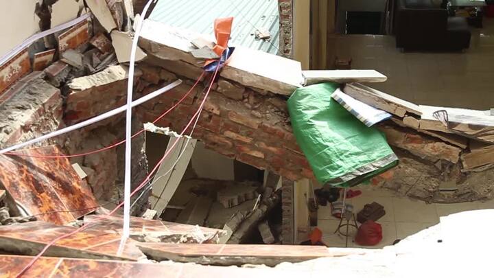 Video: Hiện trường kinh hoàng 'hà bá' sông Đà 'ngoạm' nhà dân ở Hòa Bình