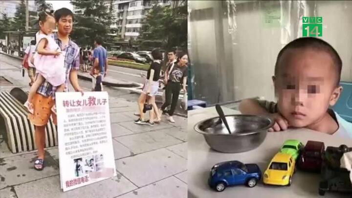 Đau lòng cảnh bố nghèo rao bán con gái lấy tiền chữa bệnh cho con trai