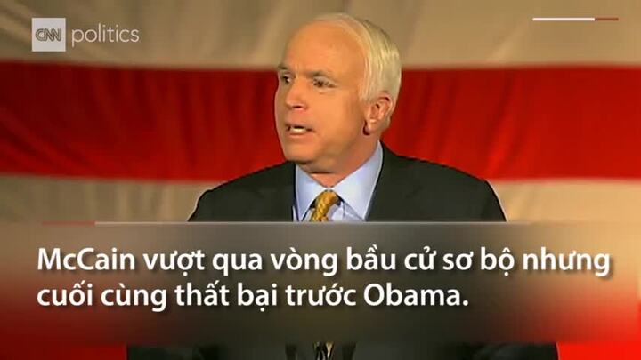 Nhìn lại 35 năm sự nghiệp chính trị của John McCain