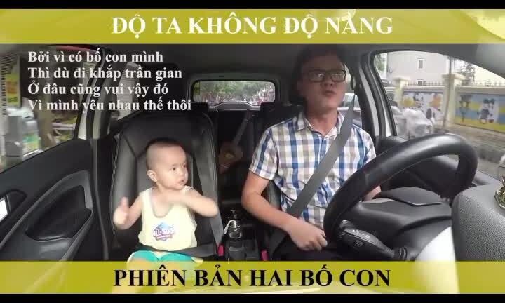 Video cover ca khúc 'Độ ta không độ nàng' phiên bản hai bố con gây 'sốt' mạng