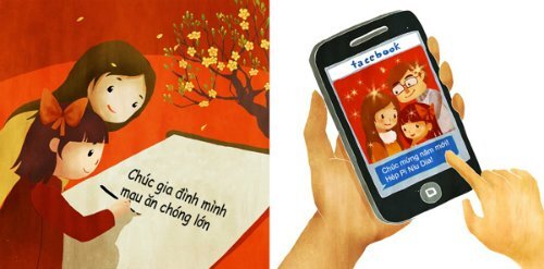 4 kiểu khai bút đầu xuân của học trò Việt