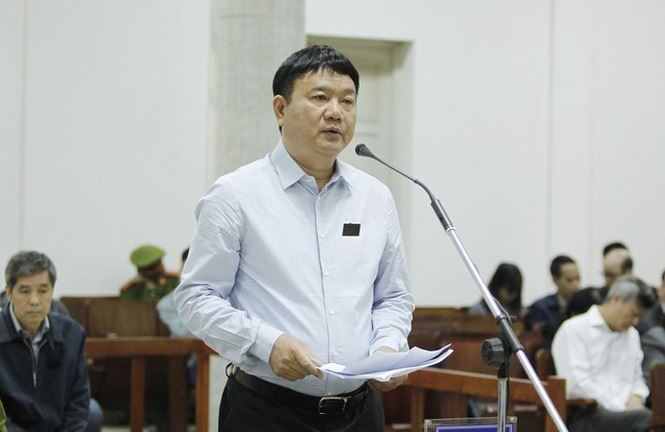Ông Đinh La Thăng gửi đơn kháng cáo