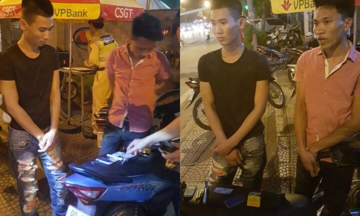 Bắt giữ 2 tên trộm xe máy đang trên đường hành tẩu