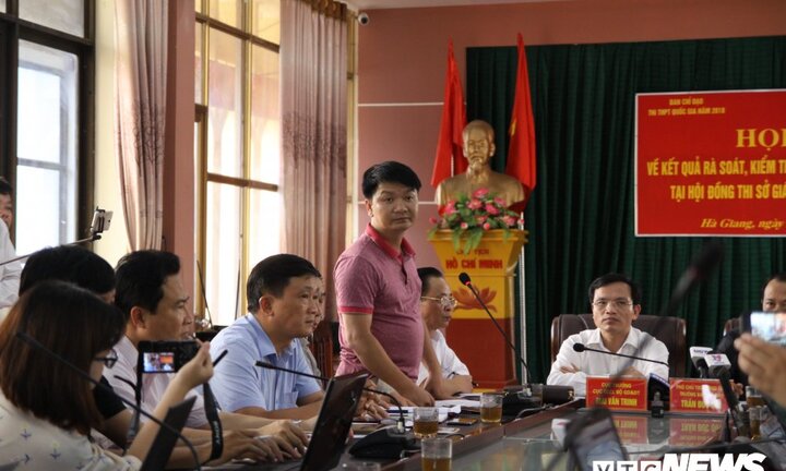 Khởi tố vụ gian lận điểm thi tại Hà Giang