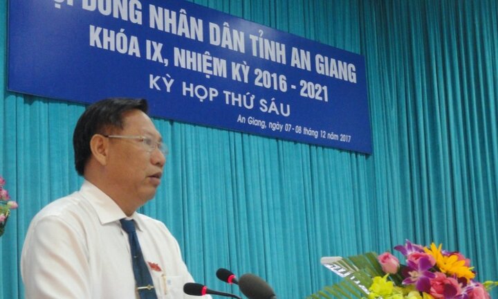 Thủ tướng phê chuẩn Phó Chủ tịch UBND tỉnh An Giang