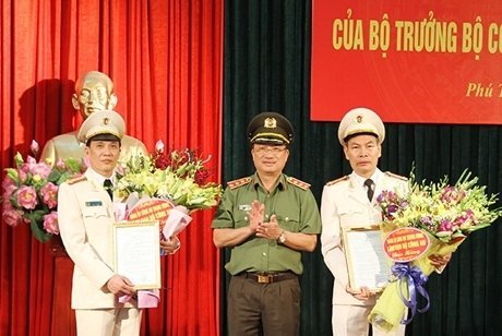Bộ Công an bổ nhiệm, điều động nhiều nhân sự
