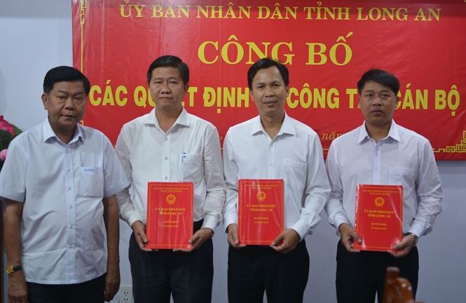Bổ nhiệm nhân sự mới ở Long An và Quảng Ninh
