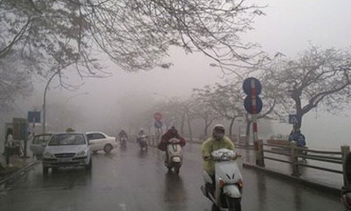 Không khí lạnh tràn về, Bắc Bộ chuyển mưa lạnh