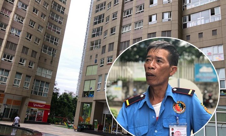 Camera an ninh ghi lại Phó Giám đốc Sở NN&PTNT Hà Nội nhảy từ tầng thượng xuống đất