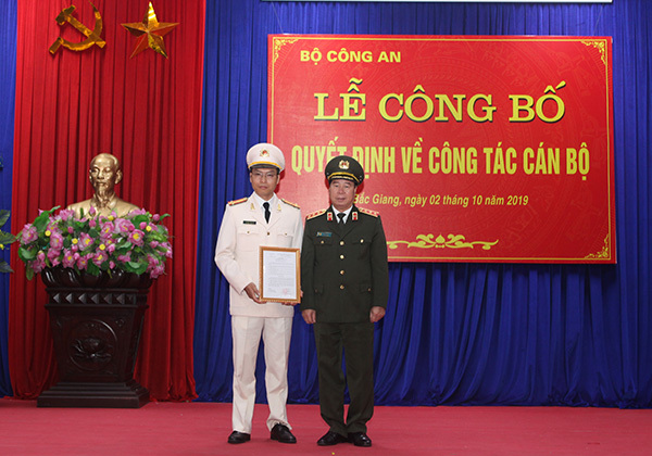 Tân Giám đốc Công an tỉnh Bắc Giang là ai?