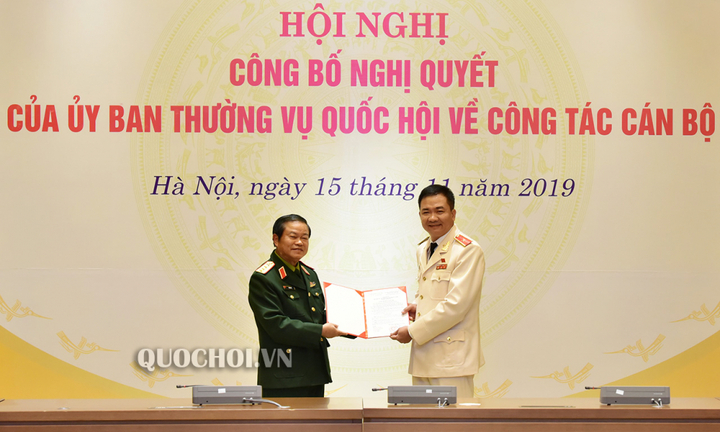 Tướng Nguyễn Minh Đức làm Phó Chủ nhiệm Uỷ ban Quốc phòng và An ninh của Quốc hội