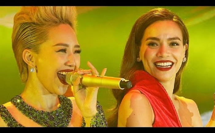 Hồ Ngọc Hà, Tóc Tiên trình diễn trong chương trình 'Vang mãi giai điệu Tổ Quốc'