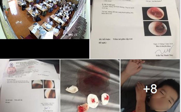 Nhìn lại vụ cô giáo đánh tới tấp vào đầu nhiều học sinh lớp 2 ở Hải Phòng gây phẫn nộ