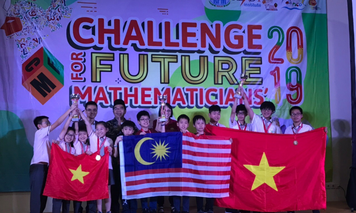 Việt Nam nhất toàn đoàn kỳ thi 'Thử thách nhà Toán học tương lai'