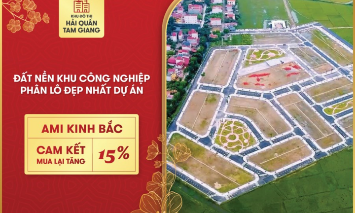 Mở bán đợt cuối đất nền KĐT Hải Quân Tam Giang